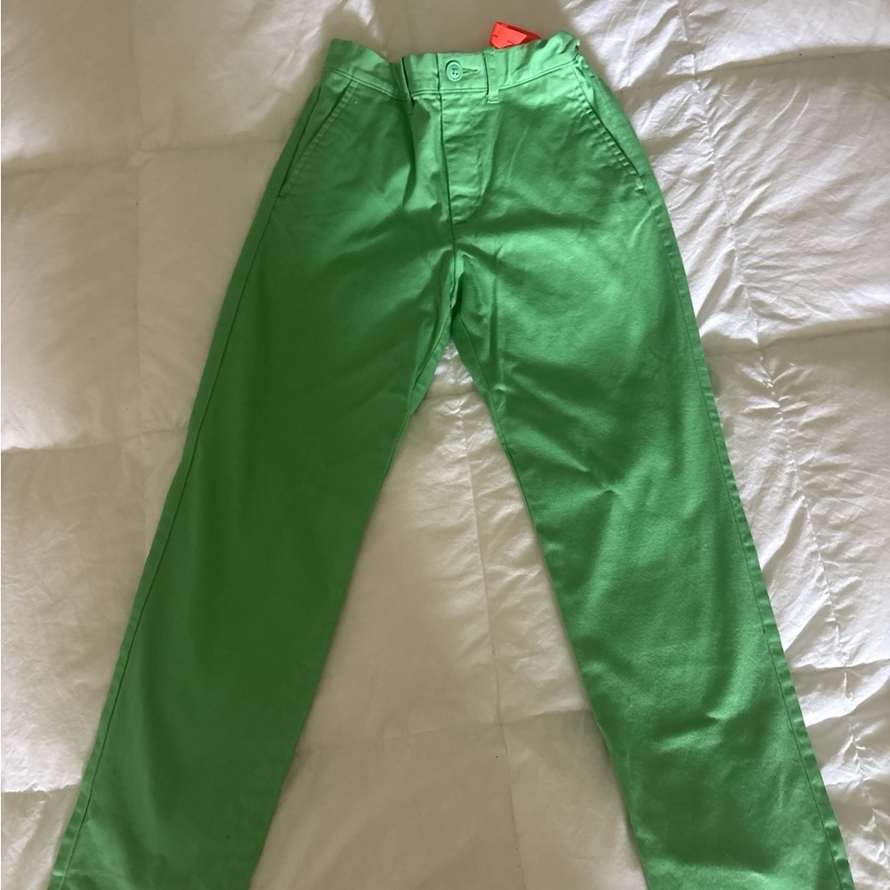 Crewcuts Slim Fit Green Pants